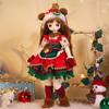 1/4 BJD Doll Kawaii Doll Move Joints Handmade Makeup Cute 18 Inches Collectible Cartoon Dress up Dolls Best Gift (B) view 3