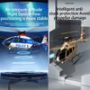 C123 RC Helicopter EC135 Remote Control Helicopter for Adults, 1:36 6CH 2.4GHz RTF RC Aircraft with 6-Axis Gyro, Altitude Hold, One Key Take Off/Landing for Beginners (Champagne(2 Batteries) view 2
