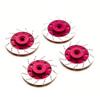 4PCS MORFUM RC Aluminum Alloy Hex Drift Wheels Rim Tires Hub Brake Disc Compatible with Sakura D4 AWD RWD 1/10 RC Drift Crawler Car Upgrade Parts (Pink) view 3