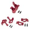 6pcs Metal Front Steering Block Caster Block Rear Stub Axle Carrier for Traxxas for LaTrax Teton 1/18 for RC Car Upgrade Parts(Blue) view 3