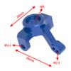 6pcs Metal Front Steering Block Caster Block Rear Stub Axle Carrier for Traxxas for LaTrax Teton 1/18 for RC Car Upgrade Parts(Blue) view 4