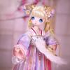 1/4 BJD Doll Kawaii Doll Move Joints Handmade Makeup Cute 18 Inches Collectible Cartoon Dress up Dolls Best Gift (H) view 2