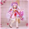 1/4 BJD Doll Kawaii Doll Move Joints Handmade Makeup Cute 18 Inches Collectible Cartoon Dress up Dolls Best Gift (G) view 4
