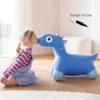 QUUT - Hoppi Dino Jumping - Inflatable Jumping Toy - Dino Rocking - Outdoor and Indoor - Design - Pump Included - Gift - From 18 Months (Cosmic Blue) view 2