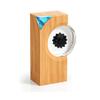 Ferrofluid Display Lamp with Music Sync, Ferrofluid Sound Visualizer, Magnetic Liquid Decor for Desk, Medium Size, Imitation Wood Grain, Music Rhythm Light, Ideal Teenager Gift view 1