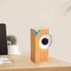 Ferrofluid Display Lamp with Music Sync, Ferrofluid Sound Visualizer, Magnetic Liquid Decor for Desk, Medium Size, Imitation Wood Grain, Music Rhythm Light, Ideal Teenager Gift view 3