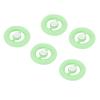 5pcs Rotating Round Grip Tire Shape Rotating Gyro Grip for Stress Relief (Green) view 3