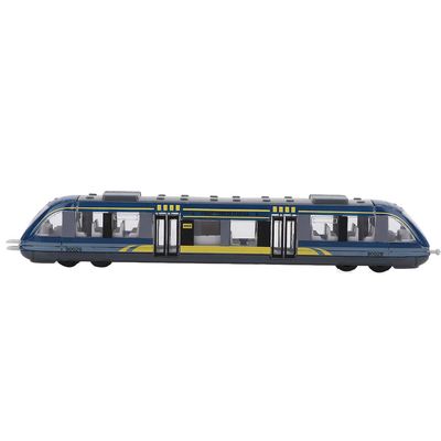 Children Educational Toy Train, High Speed Engine Die Cast Simulation Model Train Model for Kids (Blue)