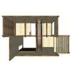 1:24 Miniature Panorama House, Wooden Dollhouse, Diy Kit view 1