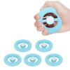 5pcs Rotating Round Grip Tire Shape Rotating Gyro Grip for Stress Relief (Blue) view 3