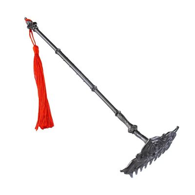 8.7-inch Pigsy's Nine-Tooth Iron Rake, Alloy Metal Model, Chinese Ancient Weapon Ornaments
