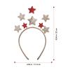 Beaupretty Christmas Star Headband Glitter Star Headband for Christmas Holiday Festival Birthday Party view 3