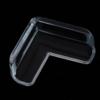 10pack Rubber Corner Furniture Edge OR for Child/Toddler Table Guard - Reusable PVC, Scratch, L Shape Design - Baby Proofing Corner Guards, Furniture Edge - Clear view 2