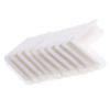 10pack Rubber Corner Furniture Edge OR for Child/Toddler Table Guard - Reusable PVC, Scratch, L Shape Design - Baby Proofing Corner Guards, Furniture Edge - White view 3