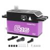 16KG PWM Digital Coreless Servo Motor Full Metal Gear High Torque Thin Short Body Servo Suitable for 1/8 1/10(G16kgCLS 360 Degree) view 2