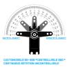 16KG PWM Digital Coreless Servo Motor Full Metal Gear High Torque Thin Short Body Servo Suitable for 1/8 1/10(G16kgCLS 360 Degree) view 3
