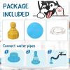 Lewtemi 15 ft Extra Large Non Slip Splash Pad 180" for Adult and Dog Giant Outdoor Thicken Sprinkler Pool Summer Toys Fun Backyard Play Fountain Mat for Pet Dog Family(Vibrant Style) view 4