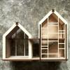 1:12 Miniature Bridge House, Wooden Dollhouse, Diy Kit view 2