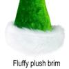 ABTSHU Green Kids Santa Hat - Deluxe Christmas Hat for Child Ages 6+ view 4
