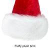 ABTSHU Red Kids Santa Hat - Deluxe Christmas Hat for Child Ages 6+ view 4