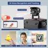 AiNex ROS Smart Robot for Raspberry Pi 5 Programmable 24 DOF Humanoid Robot PC APP Wireless Controller, AI Vision Walking Hurdling Grasping Kicking Boxing Stand Up Automatically, with RPi 5 4GB view 4