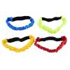 4Pcs 3 Legged Race Bands, Elastic Sport Tie Rope Three Legged Ropes Foot Running Race Game for Children Kids view 2