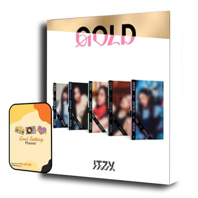 GOLD ITZY Album [Random DIGIPACK ver.]+Pre Order Benefits+BolsVos K-POP Inspired Freebies (9th Mini Album)