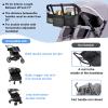 Double Stroller Organizer, Double Stroller Caddy Organizer Compatible with Bob Doubles Strollers Doubles Jogging Strollers Accessories with Cooler Pockets for Side by Side Double Stroller view 3