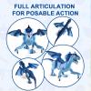 Covsen Remote Control Dragon Toy for Kids  RC Large Dragon Figure with Flapping Wings, Roaring Sound, Mist-Spraying, LED Light-Up Eyes  Birthday for Boys, Girls Ages 3+ view 2