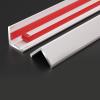 wall corner protectors guards Aluminum Corner Shield Trim 1.6 Inch Wide, Self-Adhesive Wall Corners Guards, Home Office Balcony Corner Saver for Cover Sharp Furniture - Waterproof(Deep Coffee,152cm/60 view 1