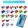 Crexyyo Retro Disk, Retro Cassette Game Console, Retro Game Console, 4K HDMI Output, Plug and Play Video Game Stick Built in 100000+ Games view 3