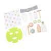 Children Cosmetic Toy Set, Skin Care Simulation, Wooden Makeup Toys, Bright Colors Interactive for Home Play for Kids Girls and Boys view 3