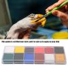 Face Paint, Oil Painting, Smooth to Use High Saturation Halloween Carnival Party for Outdoor Club (12 colors oil paint) view 4