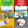 QUOKKA Montessori Busy Book for Ages 4-8 - Pre K Toddler Learning Activities for Homeschooling - My Preschool Busy Book for Toddlers 3-5 - 15 Kids Educational Animal Activities view 2