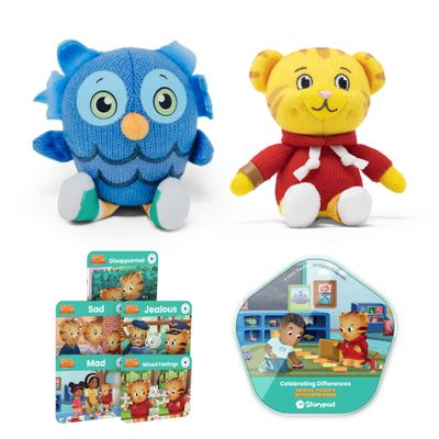Storypod | The Daniel Tiger Bundle | Audio Content for The Storypod Screen Free Audio Learning System for Preschoolers | SEL Audio Learning & Interactive Fun