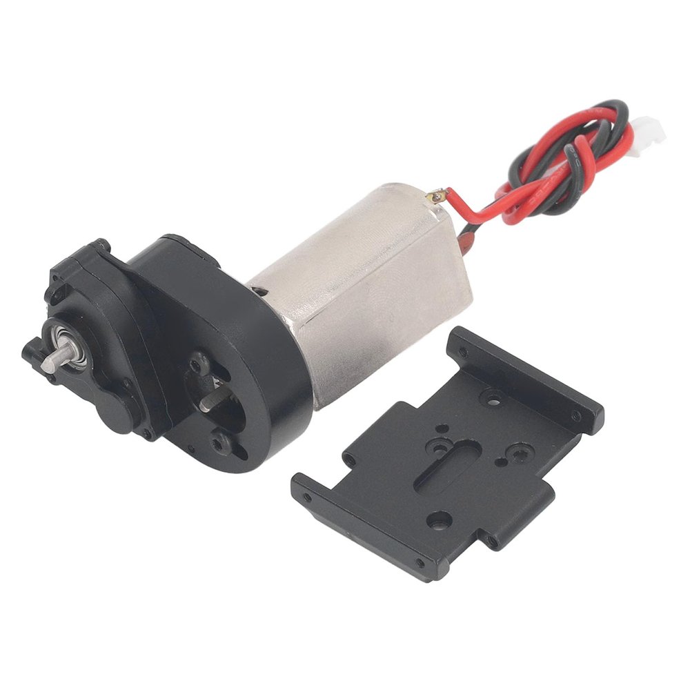 Srliya RC Middle Assembly Aluminum Alloy 34T RC Car Motor with Mounting Plate for HOBBYPLUS 1/18 CP18P