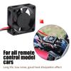 Black Cooling Fan, RC Motor Cooling Fan RC Car Parts, DC Motor Plastic Black Fan DC Fan DC Fan Car Parts Fan (25 * 25MM) view 1