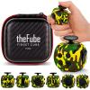 PILPOC theFube Fidget Cube, 6-Sided Stress Relief Infinity Cube for Adults & Kids, Boosts Concentration, Mindfulness Aid, Silent & Audible Modes, Includes Carry Case for Portability (Forest Shadow) view 1