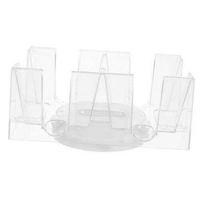 Alasum Deck Poker Storage Device Rotating Tray Playing Cards Holder Poker Game Stand Cards Playing Rack Stand