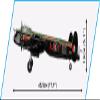 COBI Historical Collection WWII Avro Lancaster B III Dambuster Aircraft view 3