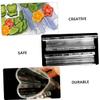 Levemolo 2pcs Heart-Shaped Vegetable Shaping for Fruits and Cucumbers Reusable Tools for DIY Gardening High Temperature Easy to Use view 2