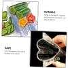 Levemolo 2pcs Heart-Shaped Vegetable Shaping for Fruits and Cucumbers Reusable Tools for DIY Gardening High Temperature Easy to Use view 3