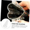 Levemolo 2pcs Heart-Shaped Vegetable Shaping for Fruits and Cucumbers Reusable Tools for DIY Gardening High Temperature Easy to Use view 4