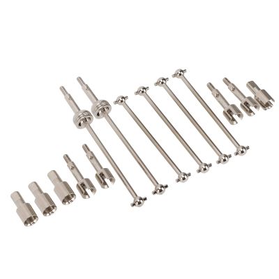 Denash Dogbone RC Joint Set High Efficiency Heat Treatment Convenient CVD Drive Shaft for 144001 RC Car