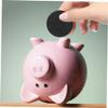 ERINGOGO 10pcs Piggy Bank Bottom Plugs Round Plug Money Box for Cash Plaster Doll Covers Plaster Doll Caps Saving Box Bottom Stoppers view 3