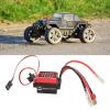 60A RC Brushed ESC 6V 2A Brushed Speed Controller ESC with T Plug for for HSP for Redcat 1/10 RC Cars Red view 3