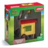 Schleich Farm World Mobile Chicken Coop Realistic Farm Animal Figurines, Farm Adventure Play for Boys and Girls, Gift for Kids Ages 3+ view 2