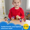 Fisher-Price Little People Toddler Toys DC Super Friends Crime-Fighting Figure Pack Set of 6 Characters for Pretend Play Ages 18+ Months (Amazon Exclusive) view 2