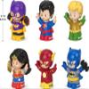 Fisher-Price Little People Toddler Toys DC Super Friends Crime-Fighting Figure Pack Set of 6 Characters for Pretend Play Ages 18+ Months (Amazon Exclusive) view 4