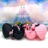 Crystal Winged Dragons with Egg, 2 pcs Articulated Dragon with Wings, 3D Printed Black and Pink Crystal Dragons, Fidget Stress Relief Toy Fidget ADHD Autism Toy CW003BE-CW008PE view 1